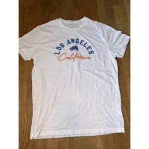 Aeropostale Los Angeles, Ca Single Stitch Vintage T Shirt Cotton Men  XL‎  Y2K
